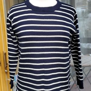 Jcrew striped merino sweater dress